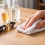découvrez des astuces efficaces pour enlever facilement une tache de liquide de cigarette électronique sur vos vêtements et surfaces.